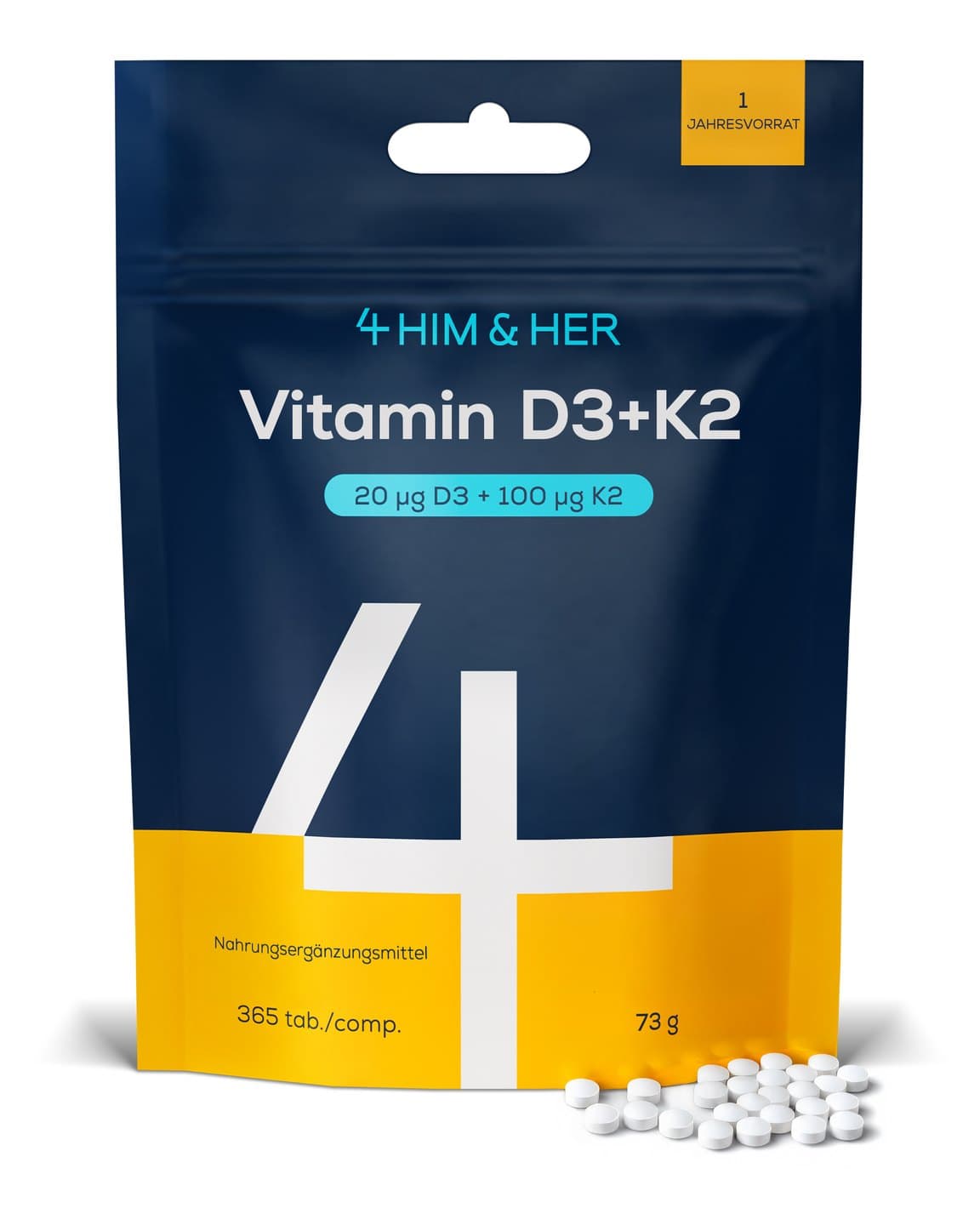 Vitamin D3 + K2