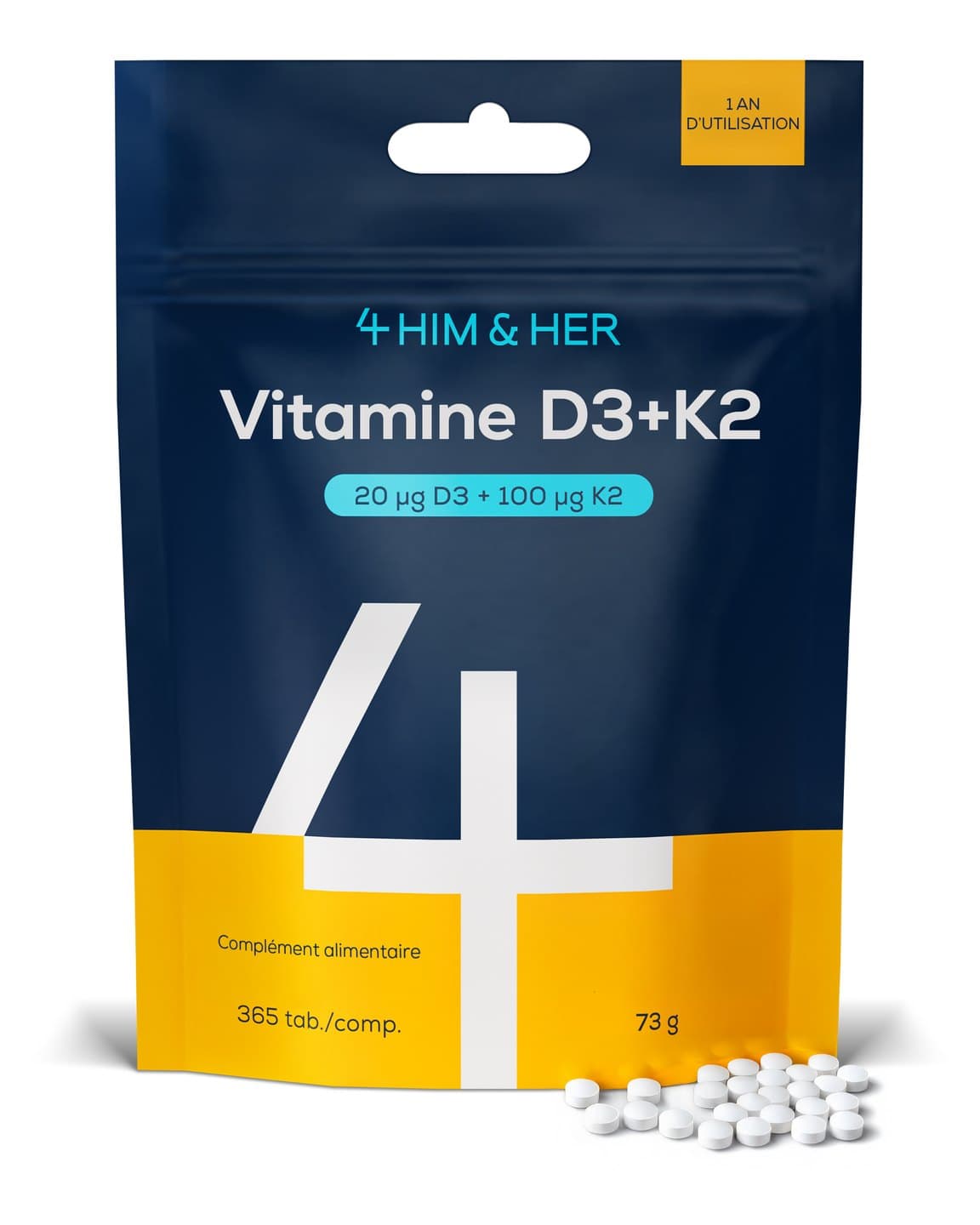 Vitamin D3 + K2