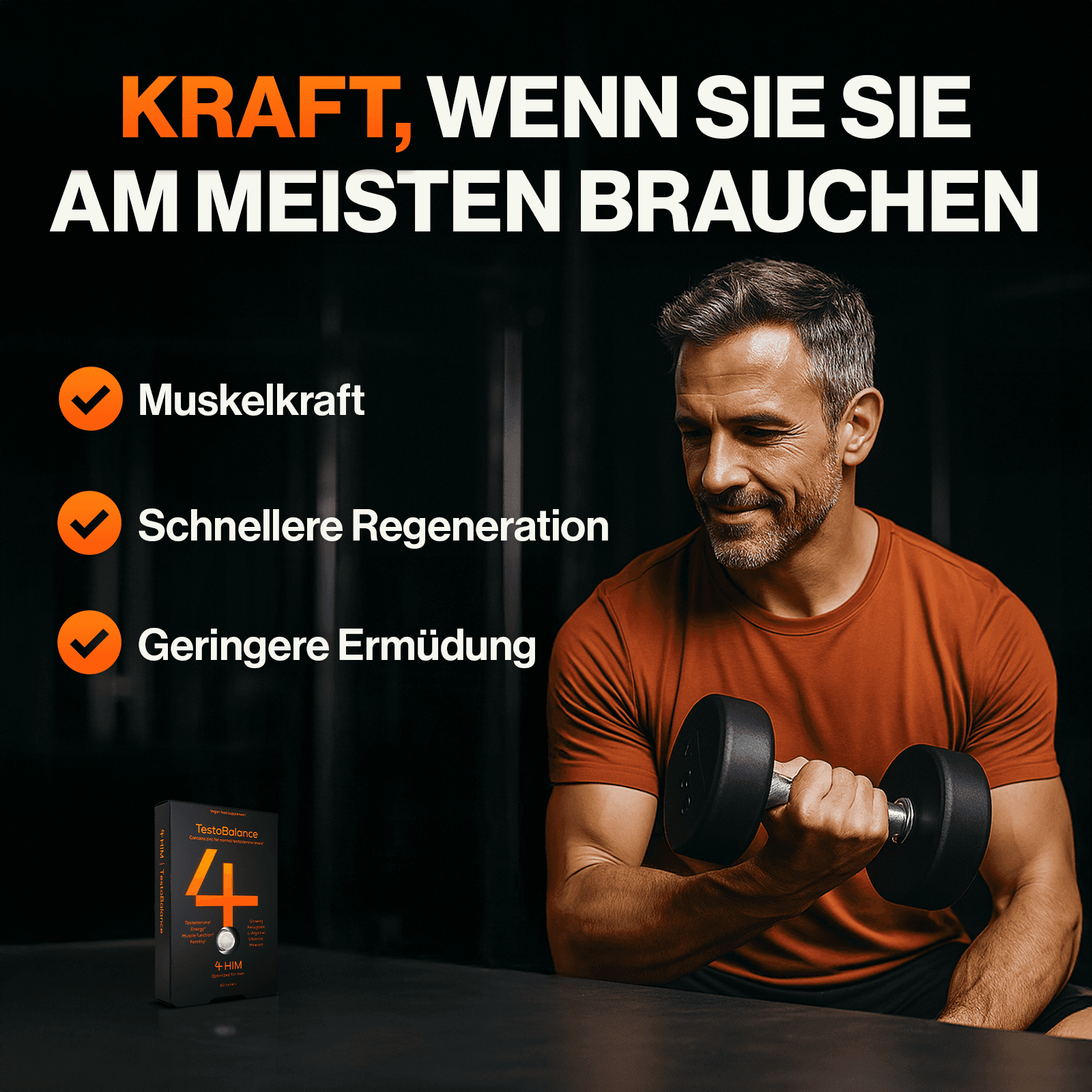 Kraft, wenn Sie sie am meisten brauchen
