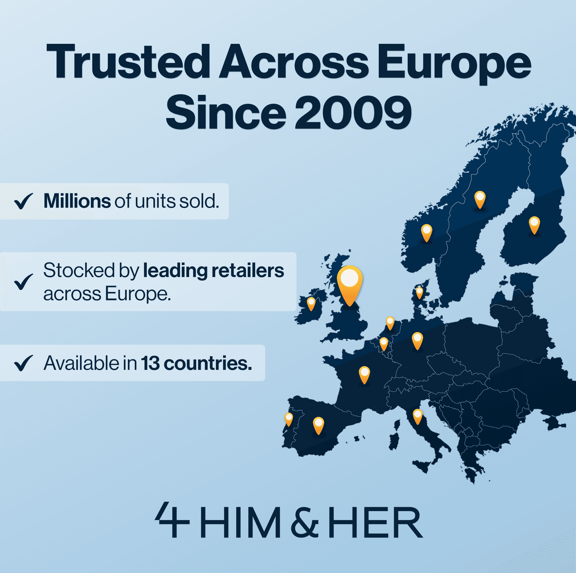 Trusted Across Europe Since 2009