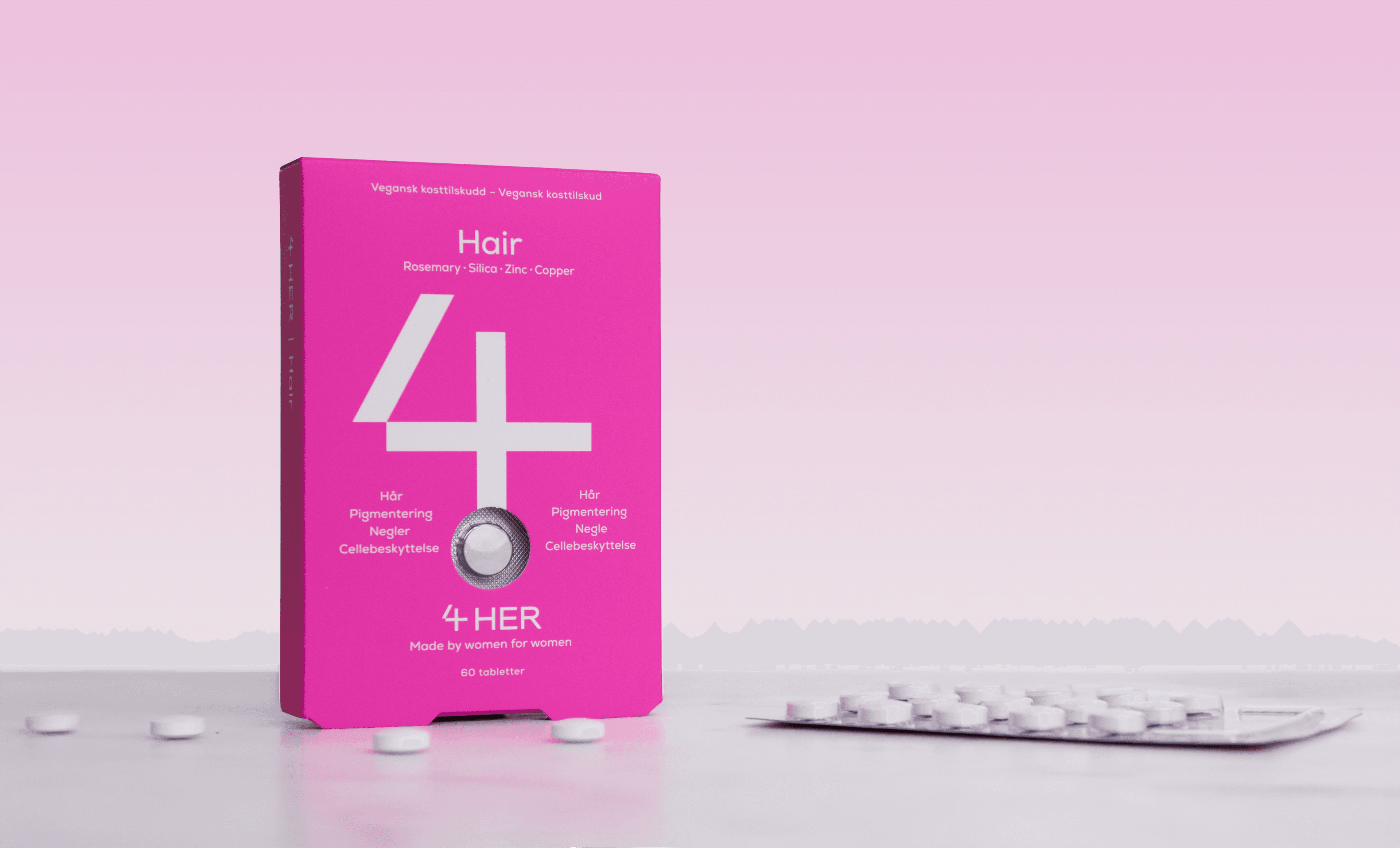 4HER Hair - kosttilskudd med kolin