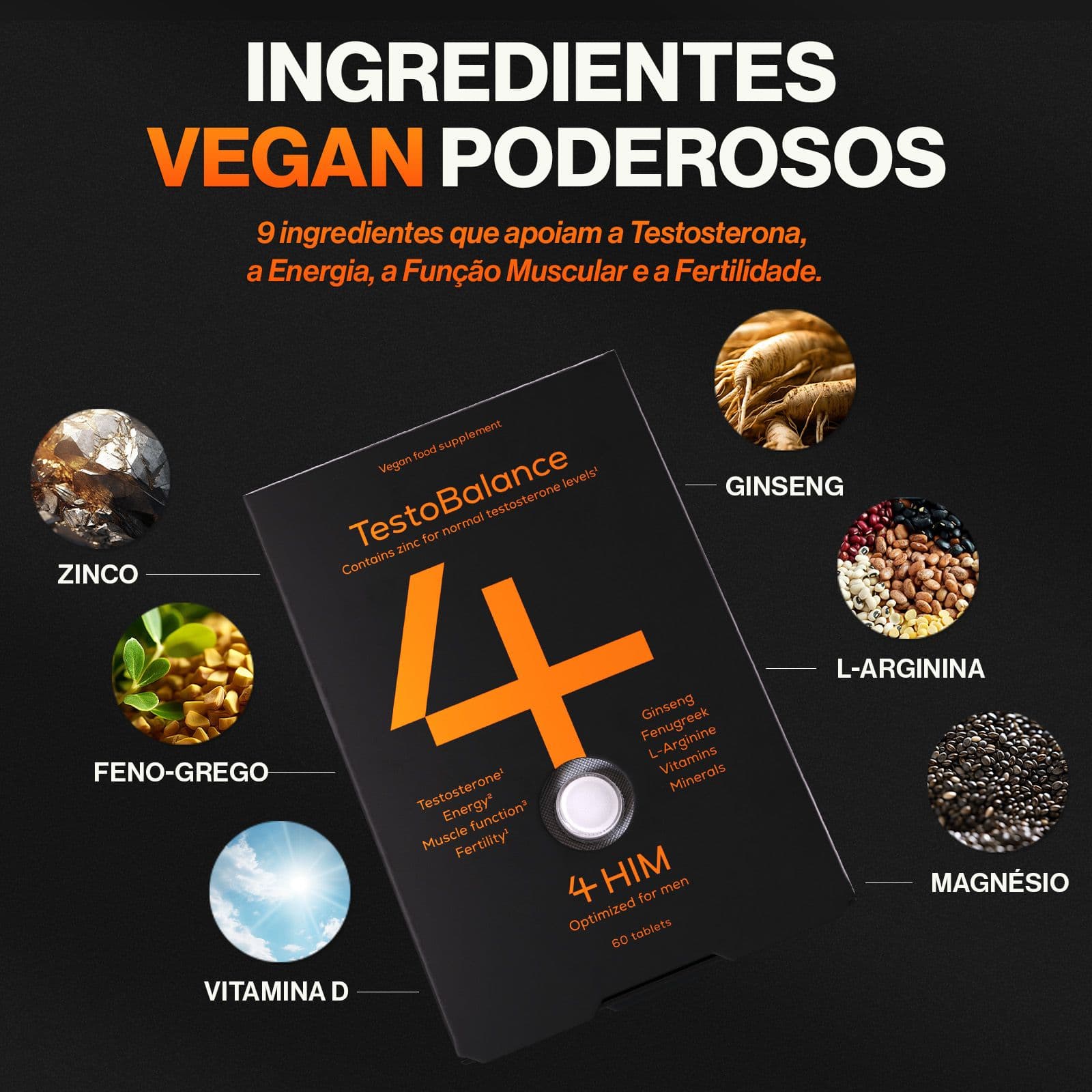 Ingredientes vegan poderosos