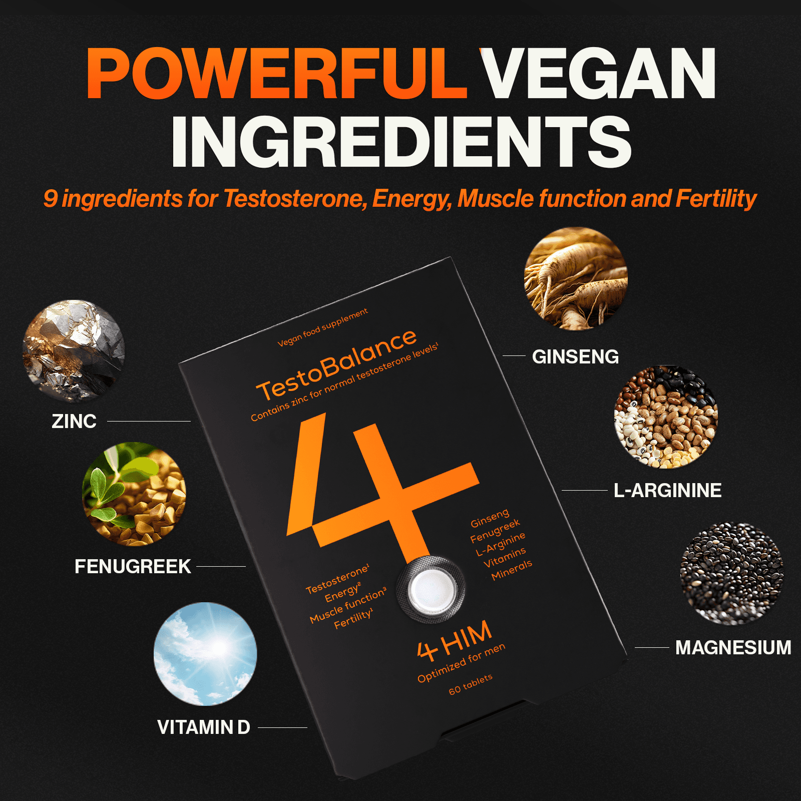 Powerful vegan ingredients