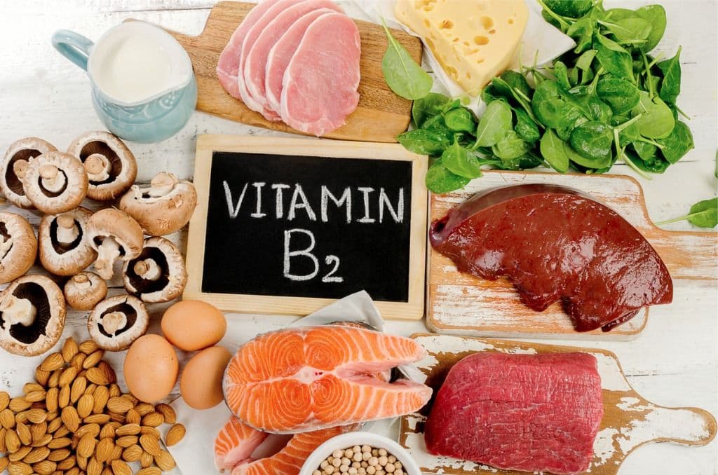 Livsmedel som är rika på vitamin B2