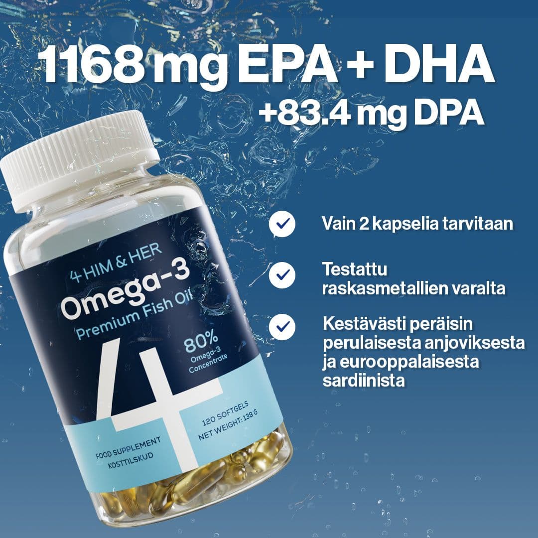 1169 mg EPA + DHA