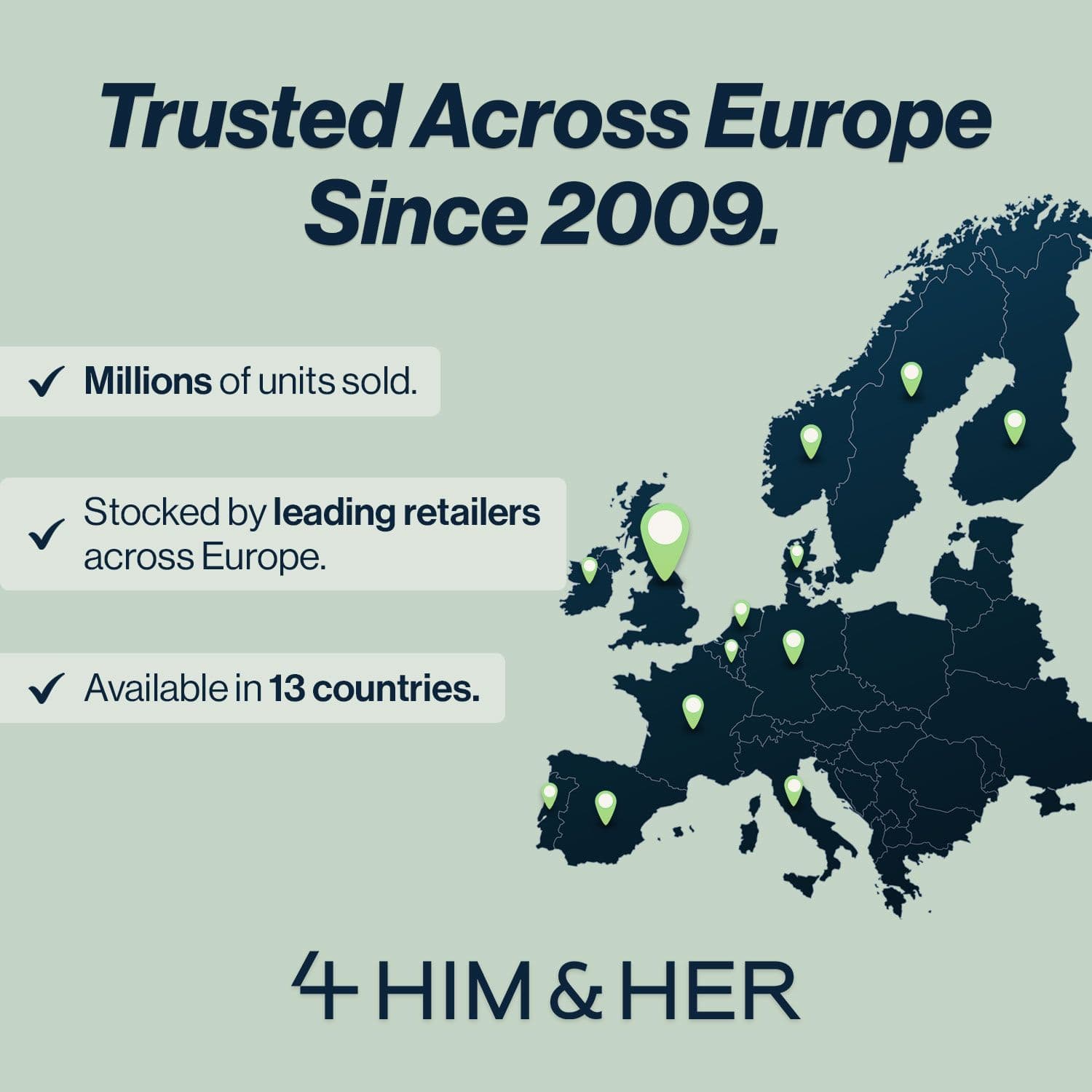Trusted Across Europe Since 2009