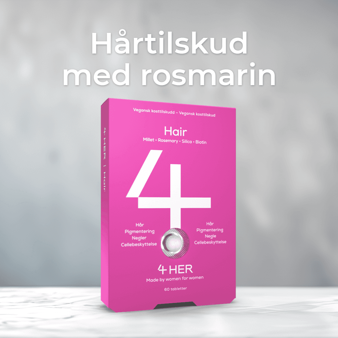 4HER Hair - et kosttilskud med rosmarin-ekstrakt