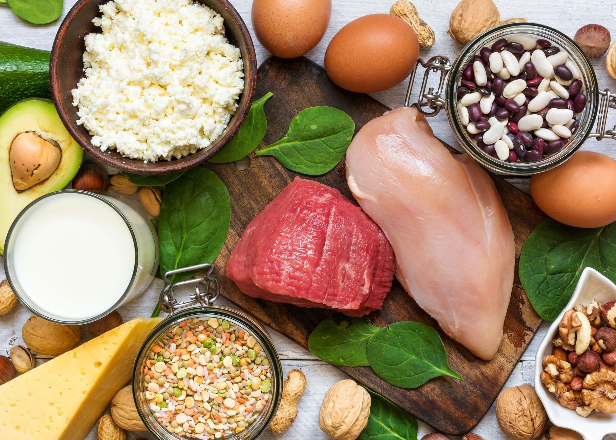 Proteinrig mad