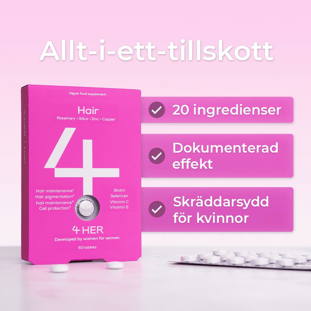 4Her Hair förpackning