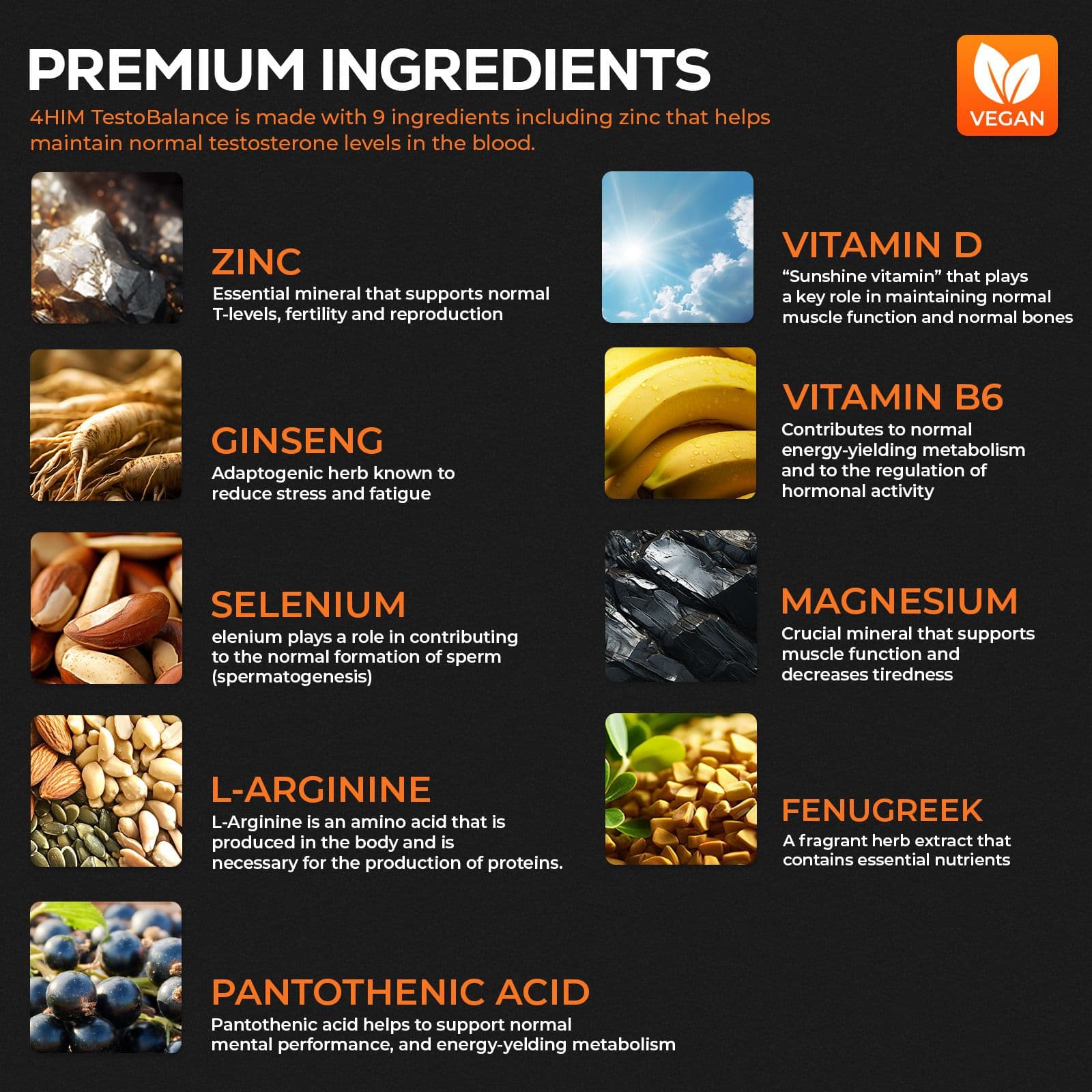 Ingredienti di alta qualità