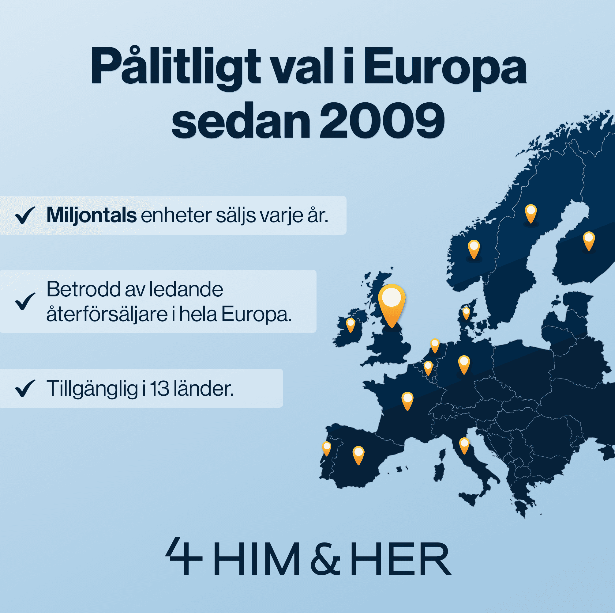 Pålitligt val i Europa sedan 2009