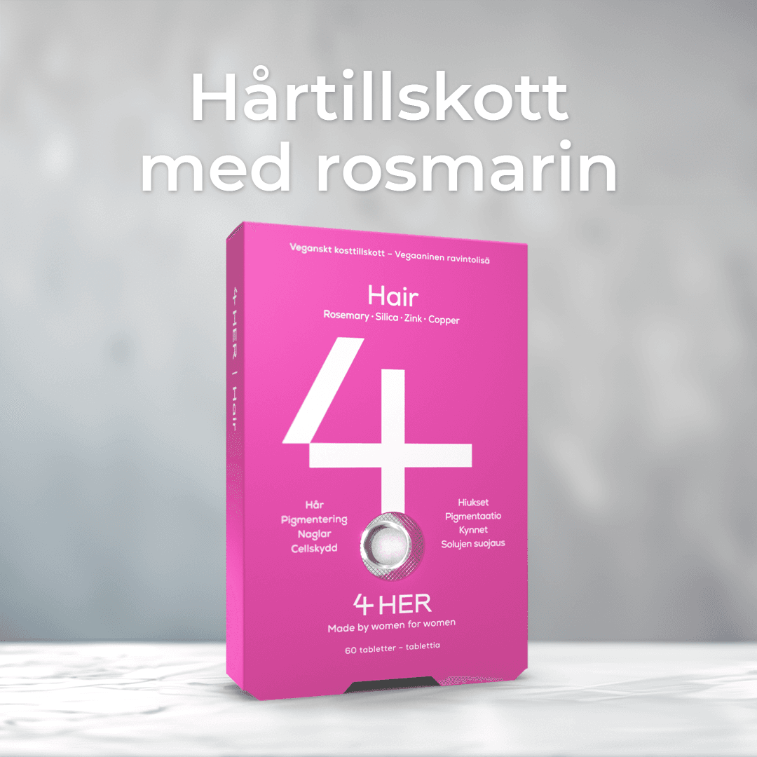 4HER Hair - ett kosttillskott med rosmarinextrakt