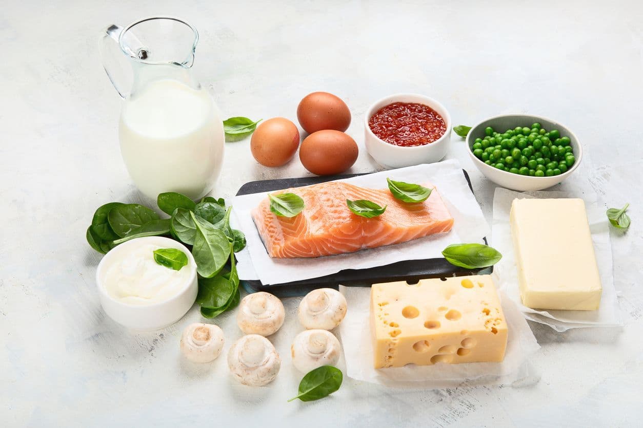 Matvaror som innehåller mycket D-vitamin