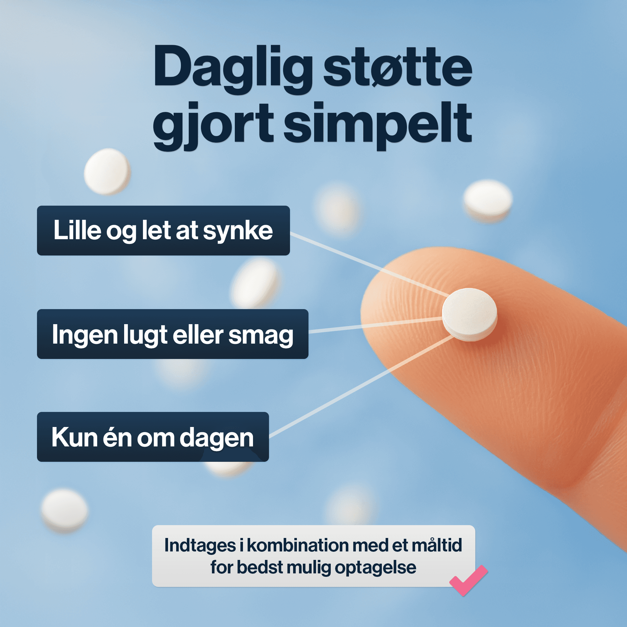 Daglig støtte gjort simpelt