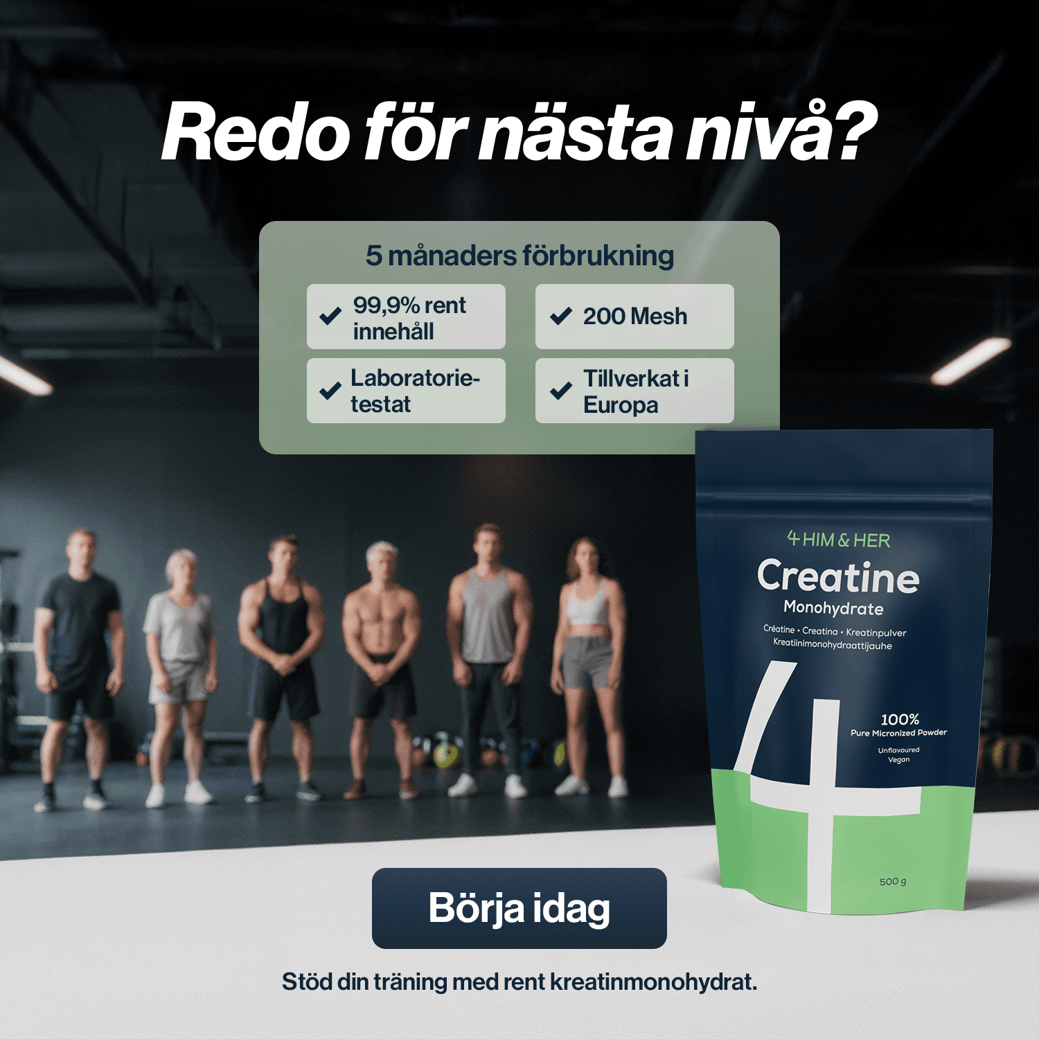 Redo för nästa nivå?