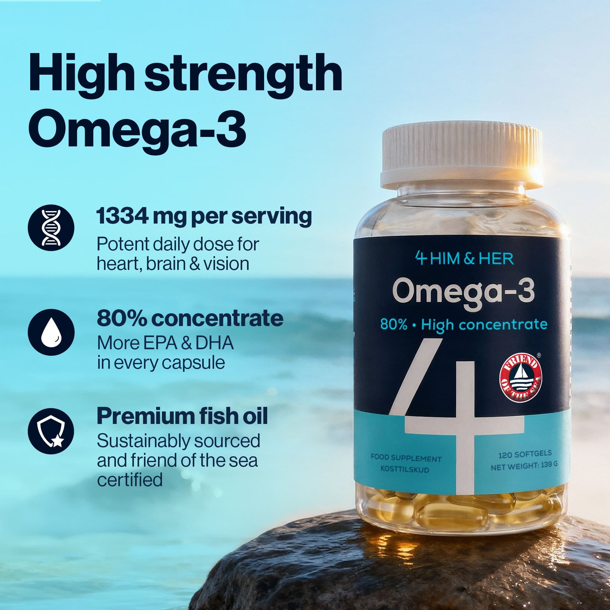 High strength Omega-3
