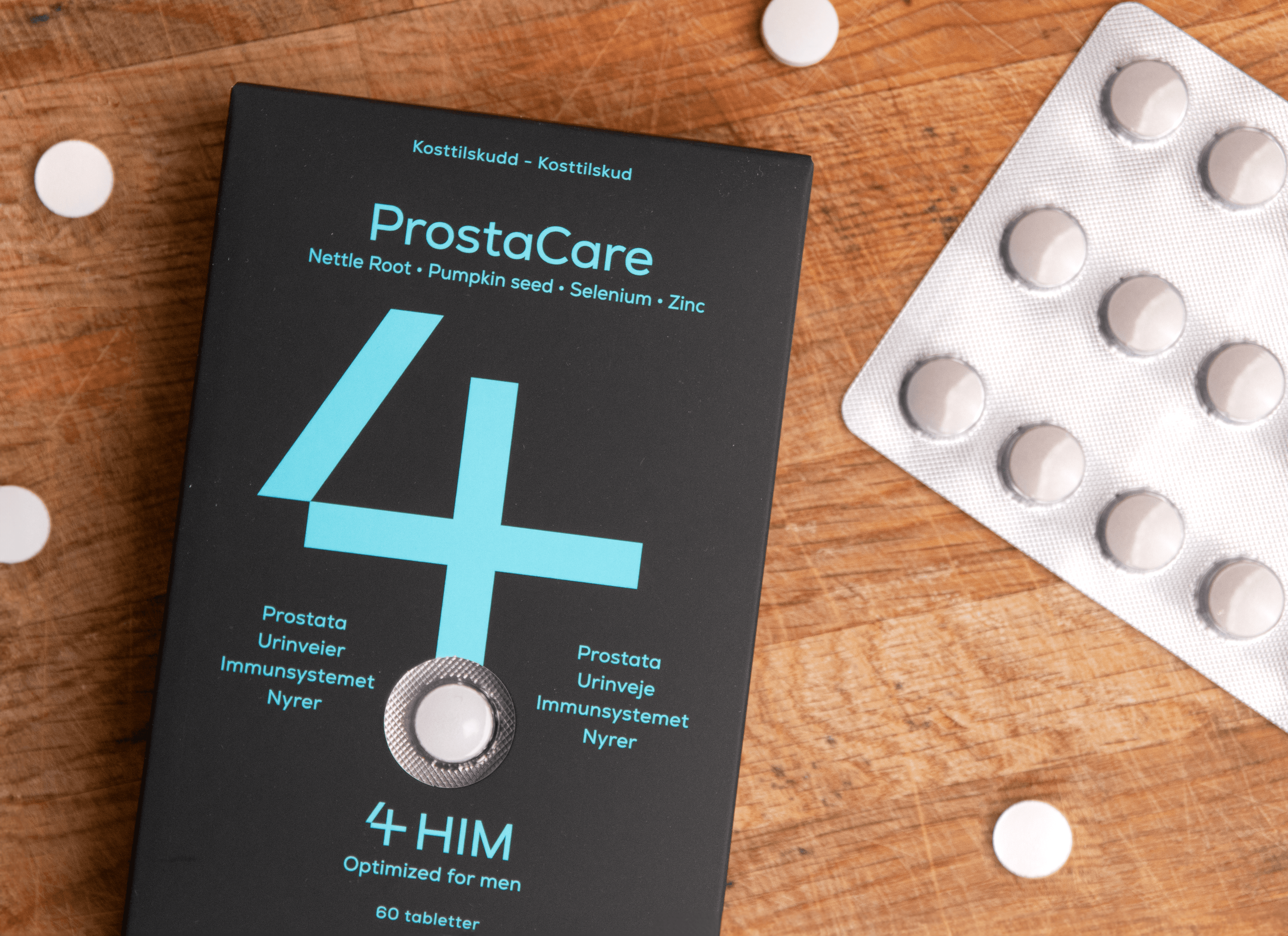 ProstaCare: Kosttilskud med brændenælde