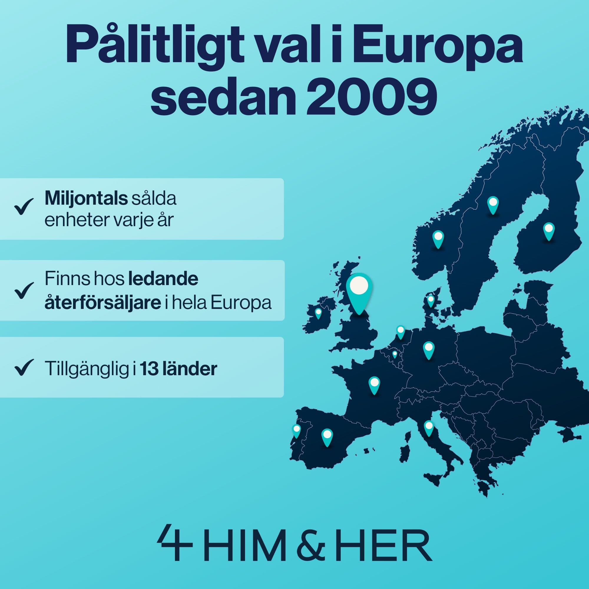 Pålitligt val i Europa sedan 2009