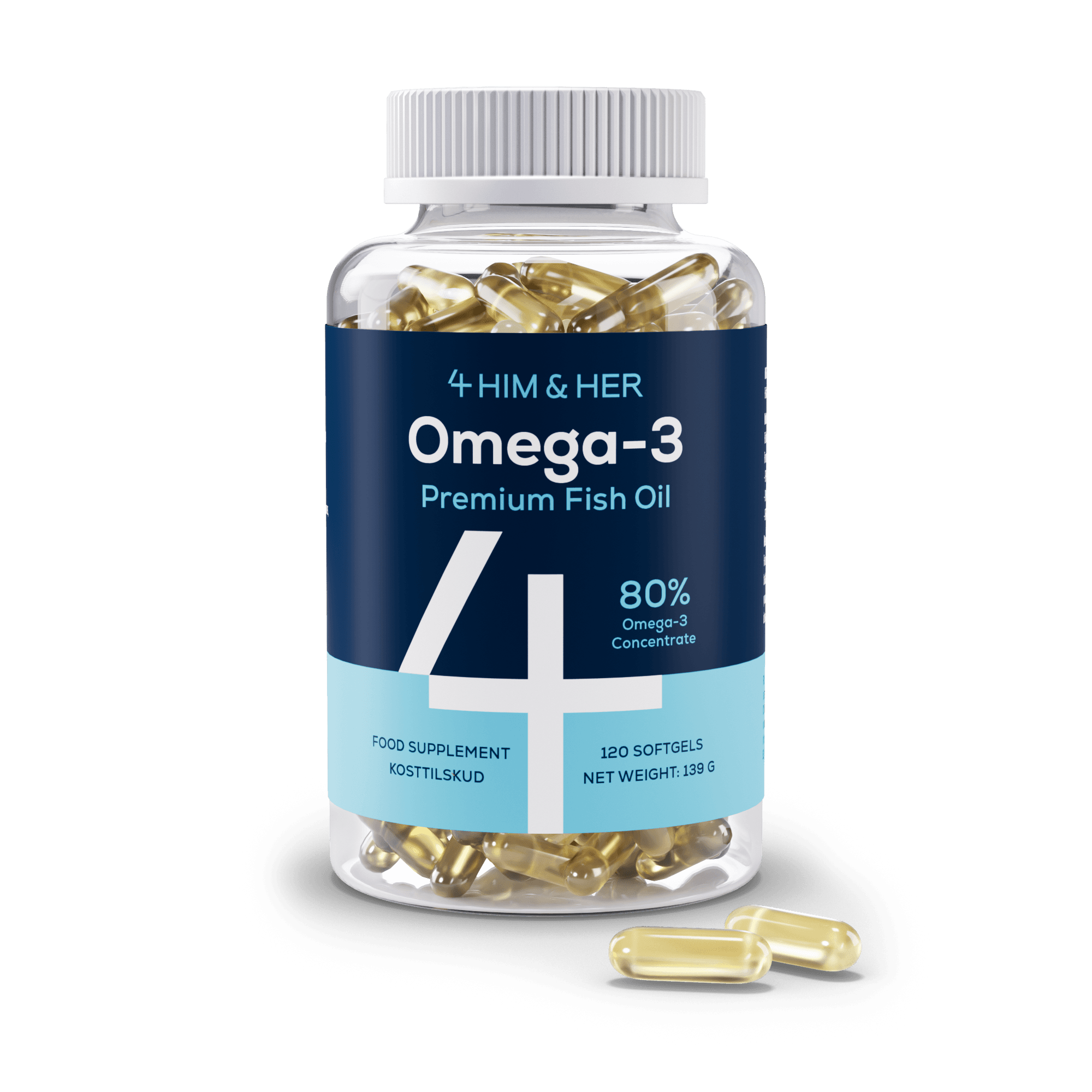 4HIM&HER Omega-3 Premium Fish Oil