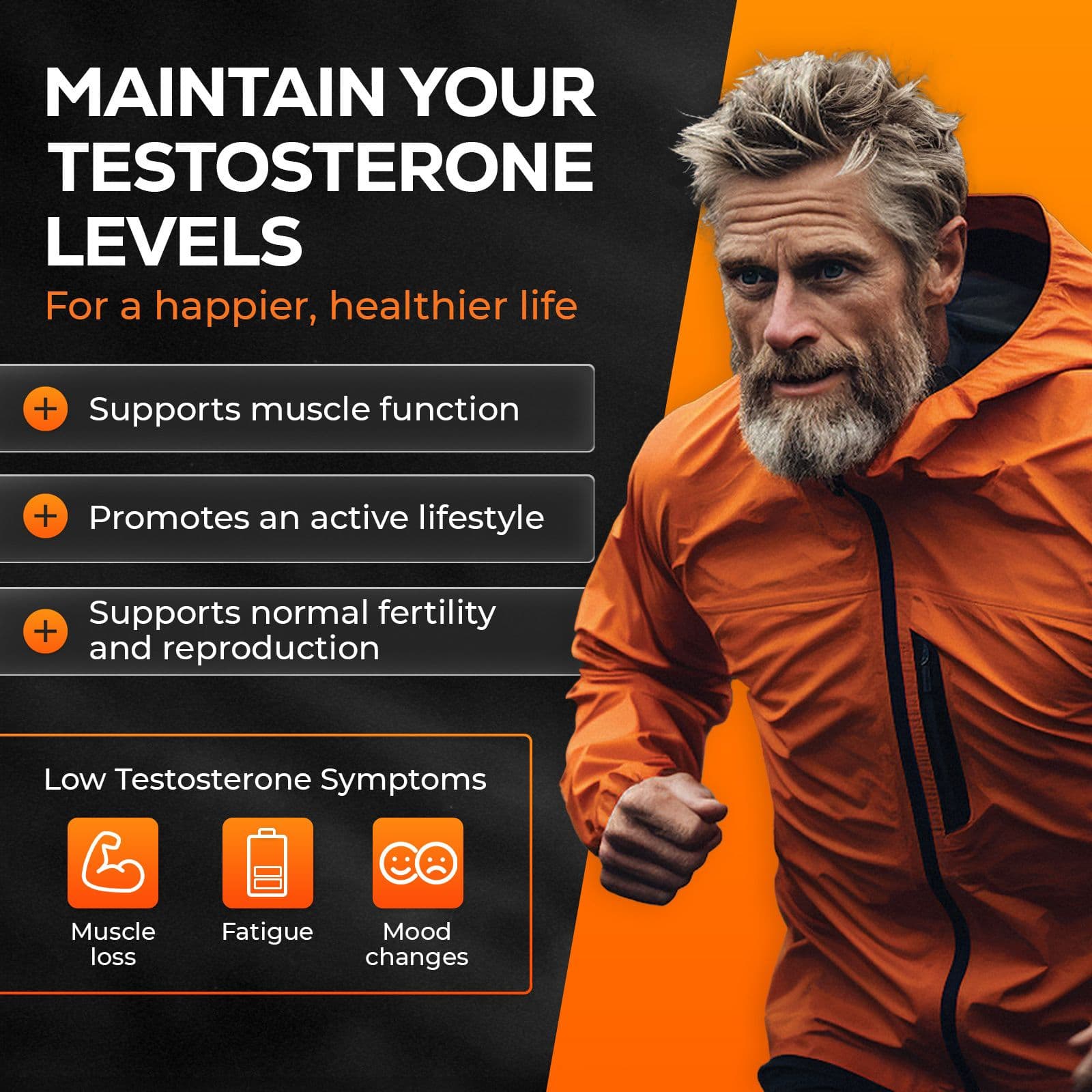 Mantieni i tuoi livelli di testosterone