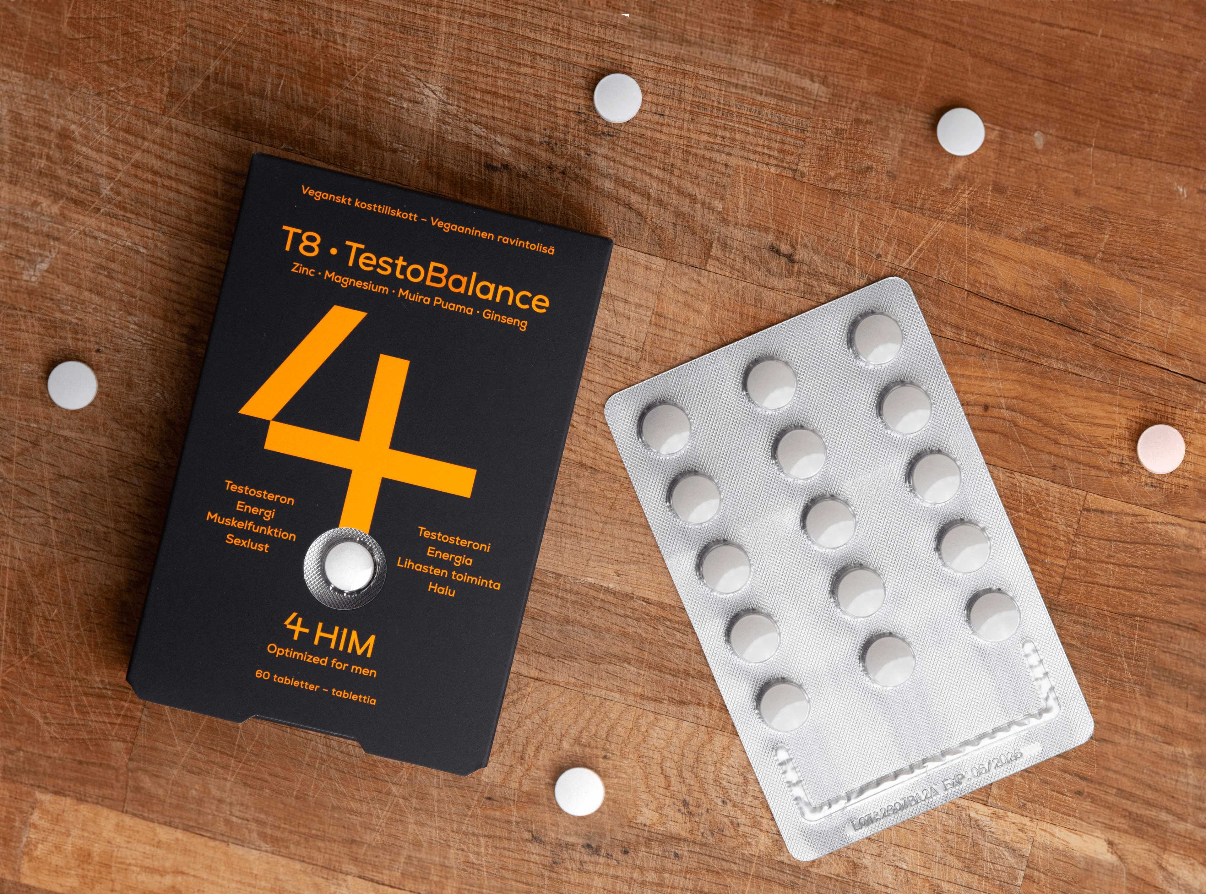 4HIM TestoBalance supplement with zinc