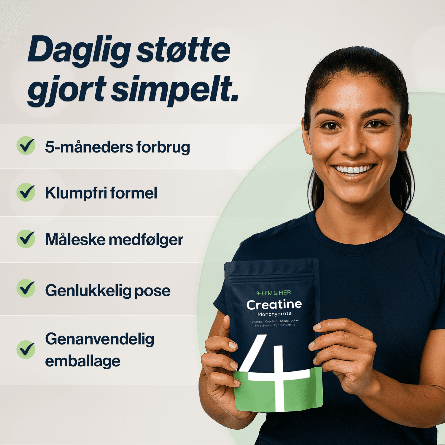 Daglig støtte gjort simpelt