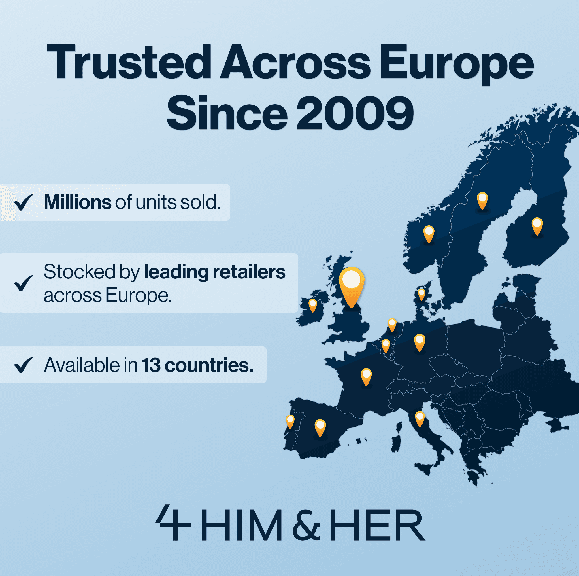 Trusted Across Europe Since 2009